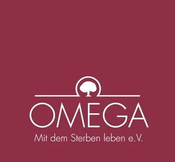 Logo Omega mit dem Sterben leben e.V.